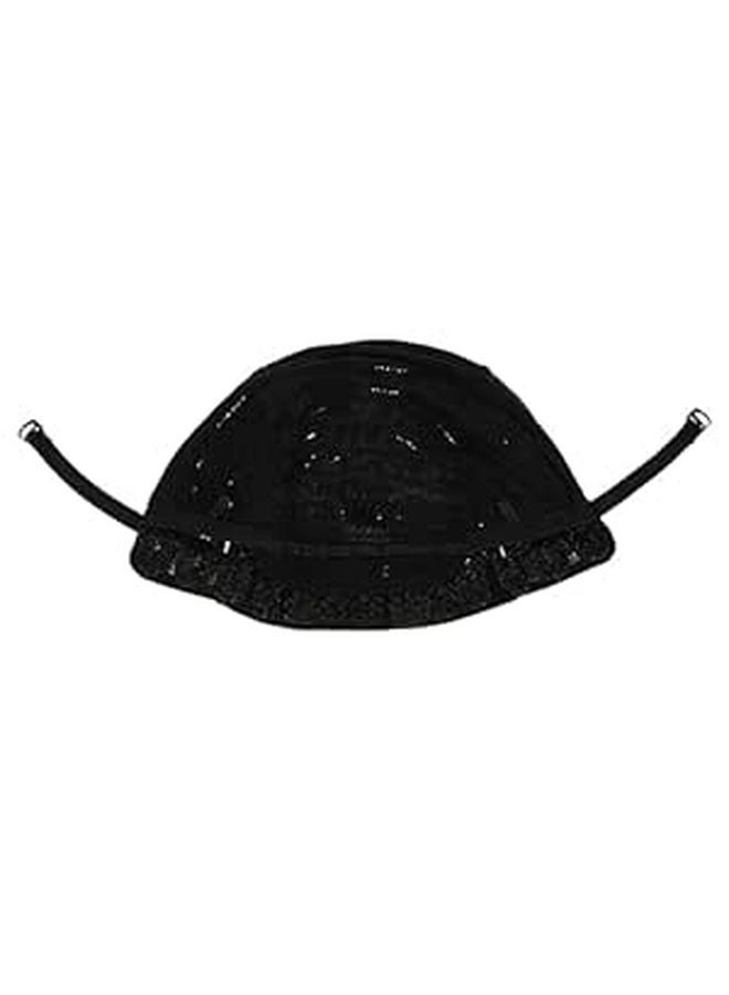 Wig Making Hair Net Cap For Cornrows Braids Black Color Skin Safe Daily Wear - Image 1