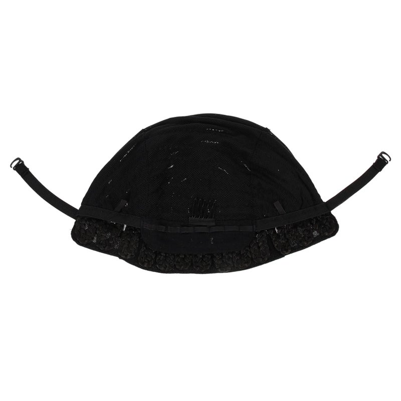 Wig Making Hair Net Cap For Cornrows Braids Black Color Skin Safe Daily Wear - Image 2