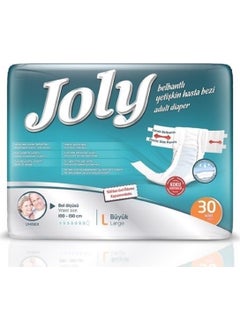 JOLY Waistband Patient Diapers 30 Pieces Large Set of 4  - Image 2