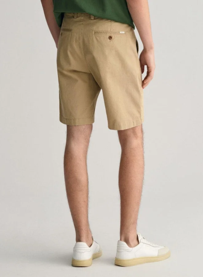 غانت Gant Slim Fit Twill Shorts