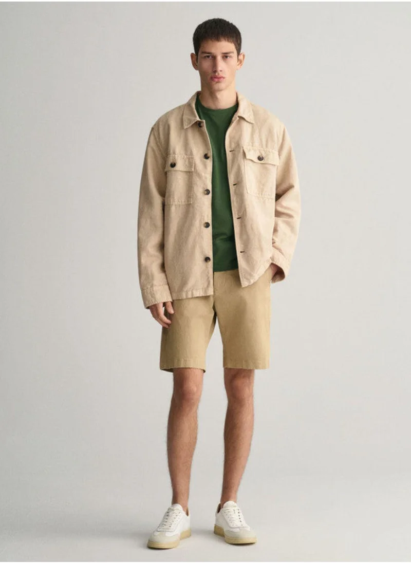 غانت Gant Slim Fit Twill Shorts