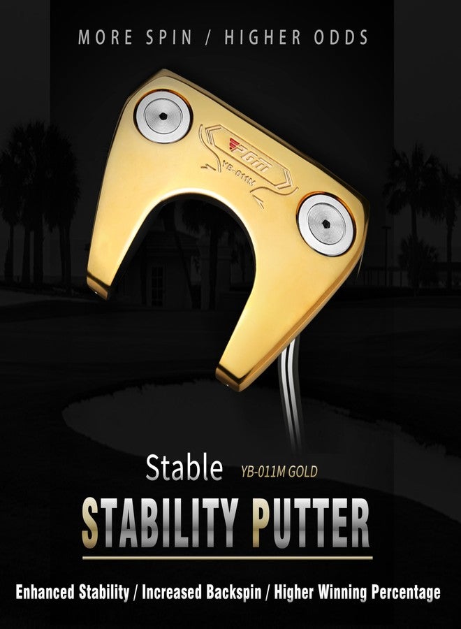PGM TUG024 CNC‑Milled Low‑CG Golf Putter with Alignment Line & Oversized Grip - Tungsten Counterweight, Stainless Shaft, Men’s Right‑Handed - Image 2