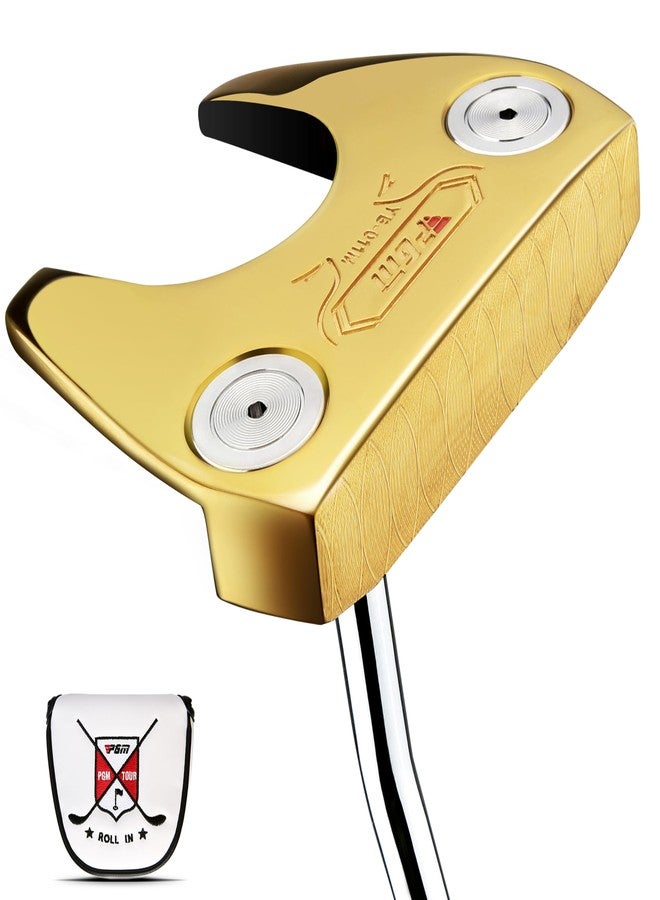 PGM TUG024 CNC‑Milled Low‑CG Golf Putter with Alignment Line & Oversized Grip - Tungsten Counterweight, Stainless Shaft, Men’s Right‑Handed - Image 1