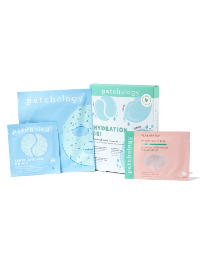 Patchology Hydration 101 Hydrating & Cooling Skincare Kit - Image 1