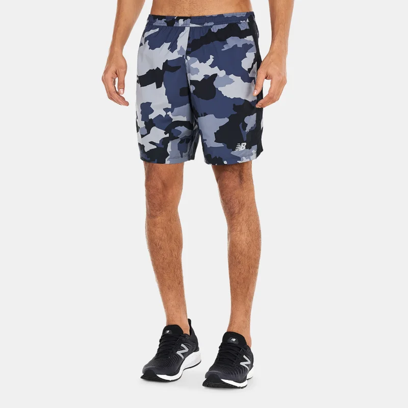 New Balance Men's Printed Accelerate 7-inch Shorts
