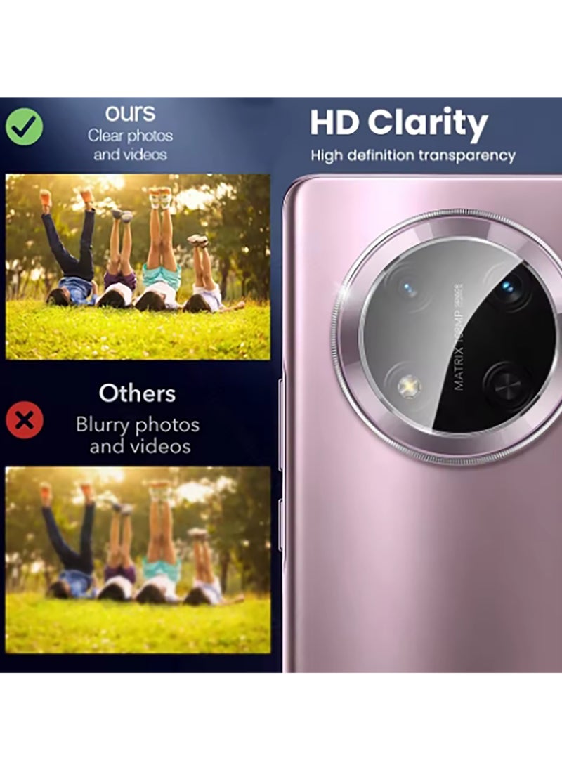 Generic - 2 in 1 For Honor X9c Tempered Glass Screen Protector & Camera Lens Film- High transparency full coverage security protector - Image 1