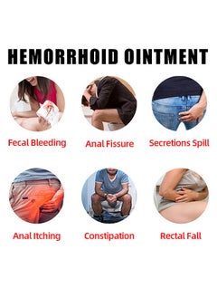 SOUTH MOON South Moon 20g Hemorrhoid Ointment Natural Formula Secure Comfortable Quick Soothing Relief Swelling Itching  - Image 4