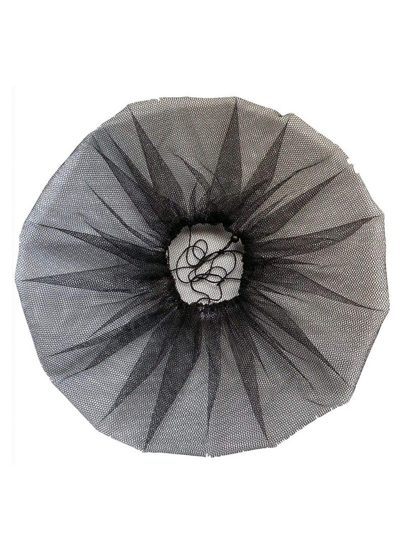 Loquat Fan Cover, 2 Pack 16 Washable Pedestal Fan Dustproof Cover, Protect Kid Children Baby Finger Net Mesh Fan Guard, Summer Home Fan Safety Dust Cover, for Parents of Toddlers (Black) - Image 3