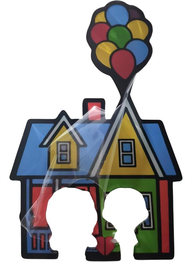 الأزرق جي دبليو مطابقة سلسلة المفاتيح فيلم تلفزيوني الاكريليك سلسلة المفاتيح الكرتون لها وله، زوجين سلسلة مفتاح صديقها صديقة، مجموعة سلسلة المفاتيح عيد الحب - Image 4