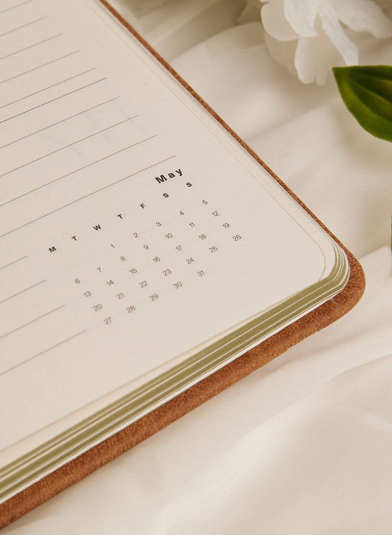 تايبو دفتر تخطيط أسبوعي بني - Image 3