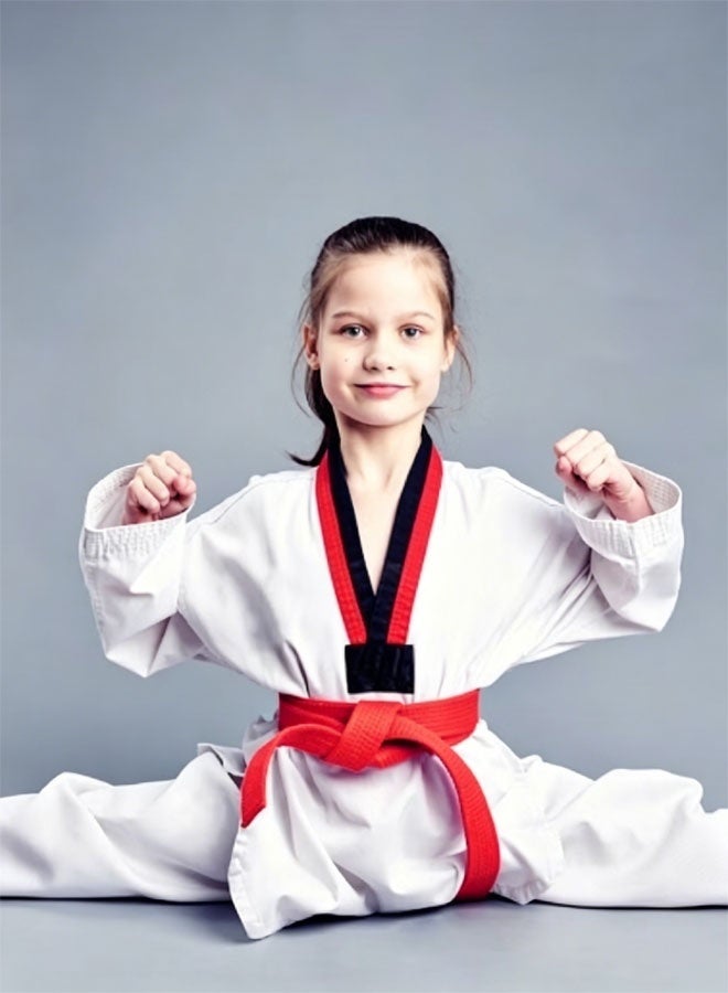 Bukela Taekwondo Suit,Brazilian BJJ Gi Jiu Jitsu Gi for Child Kids Gi Uniform Durable Pant & Jacket,Sports Training Clothes Parts - Image 5