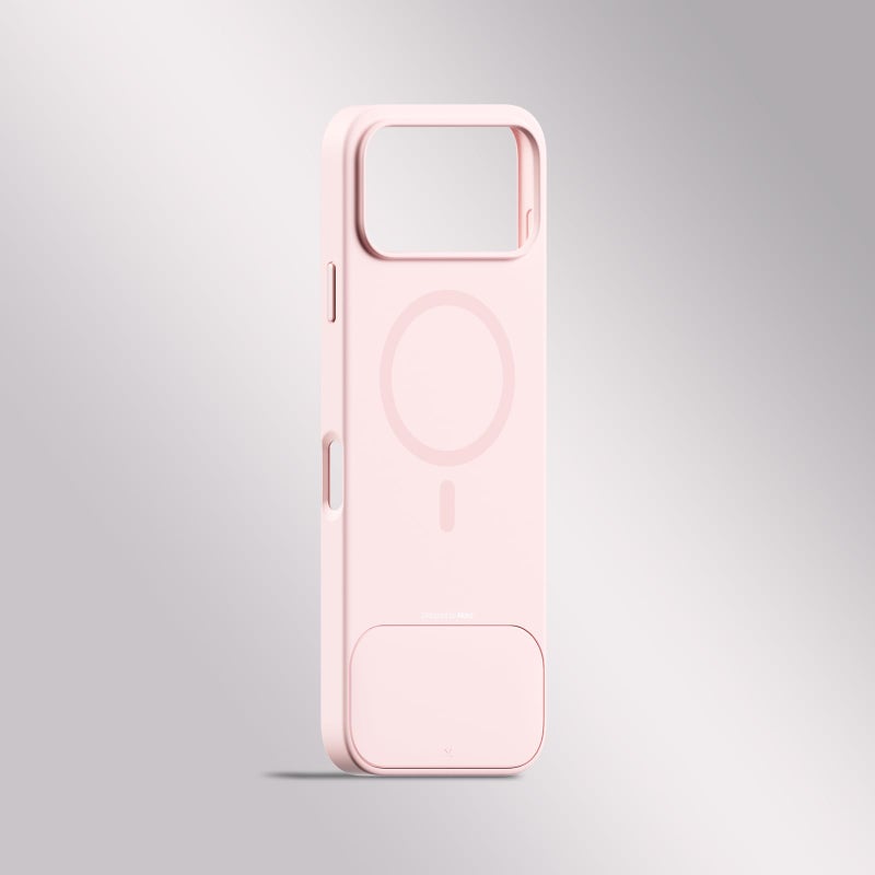 Akko MetaKey Keyboard for iPhone 17 Pro Max Maximize Screen Space Keyboard Case for Accurate Typing, Pink - Image 2