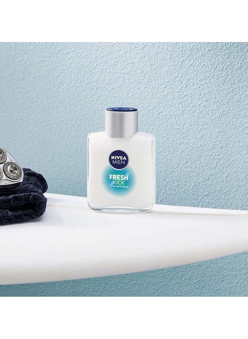 نيفيا سائل بعد الحلاقة فريش كيك بالنعناع والصبار للرجال - 100 مل - Image 5