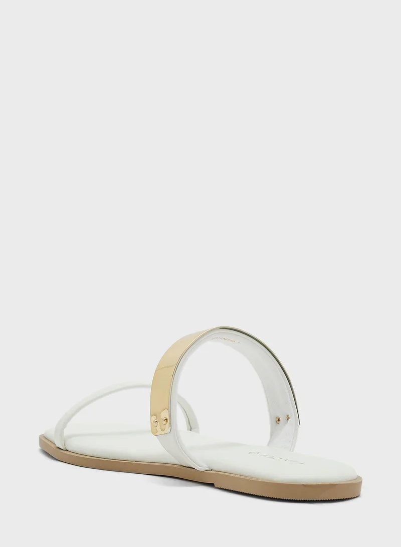 Vincci Double Strap Flat Sandals