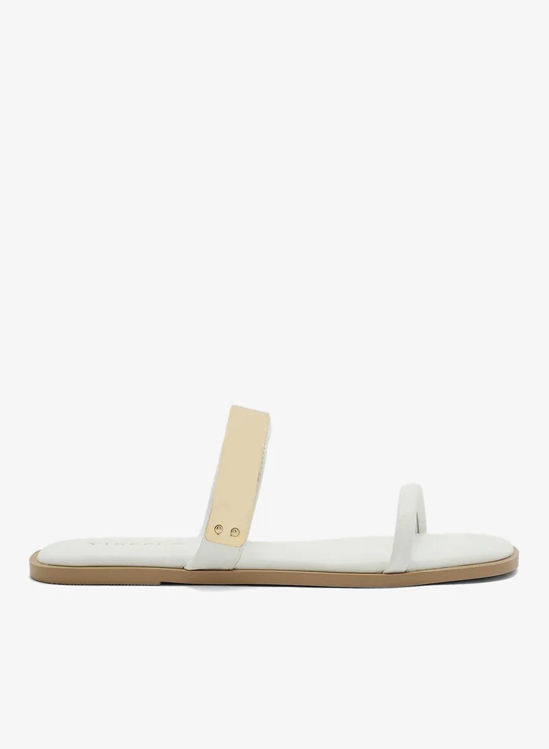 فينتشي صنادل مسطحة بحزامين