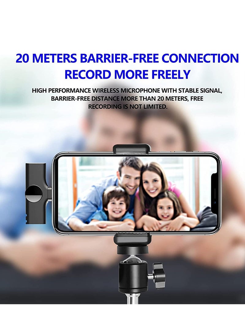 Type-c Wireless Lavalier Microphone for Recording/YouTube Facebook Live Stream/Vlog Noise Reduction Wireless Mic for Andriod Phones/Tablet/Computer(No Need App/Bluetooth) - Image 5