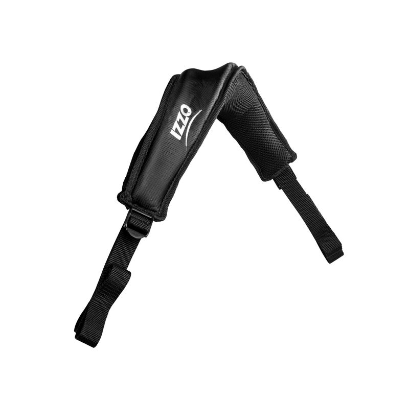 IZZO Golf Sidewinder Replacement Golf Bag Strap,Black - Image 1