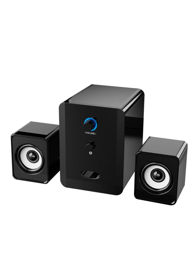 SADA مكبرات صوت الكمبيوتر، مضخم صوت بلوتوث، مشغل ميني، للاستخدام المنزلي على المكتب، صوت عالي، يمكن الاتصال بالهاتف، اللابتوب، باس عميق - Image 4