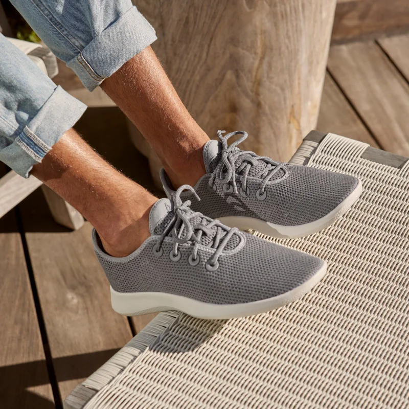 Allbirds  Men's Tree Runner - Wheat (Beige Sole) for Men | Best Price UAE