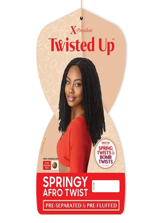 x-pression MULTI PACK DEALS! Outre Synthetic Braid - X TWISTED UP SPRINGY AFRO TWIST 16 (5-PACK, 2) - Image 3