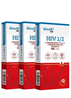 3-Pack Home HIV 1/2 Rapid Antibody Test Kit Home HIV Test Strips, Rapid Home HIV Test, Home HIV Test Kit, HIV Analysis with Accurate Test Strips, Affordable Home HIV Test, Rapid Home HIV Test Results, Self-Administered Home HIV Test, and Accurate Home HIV Test Results.