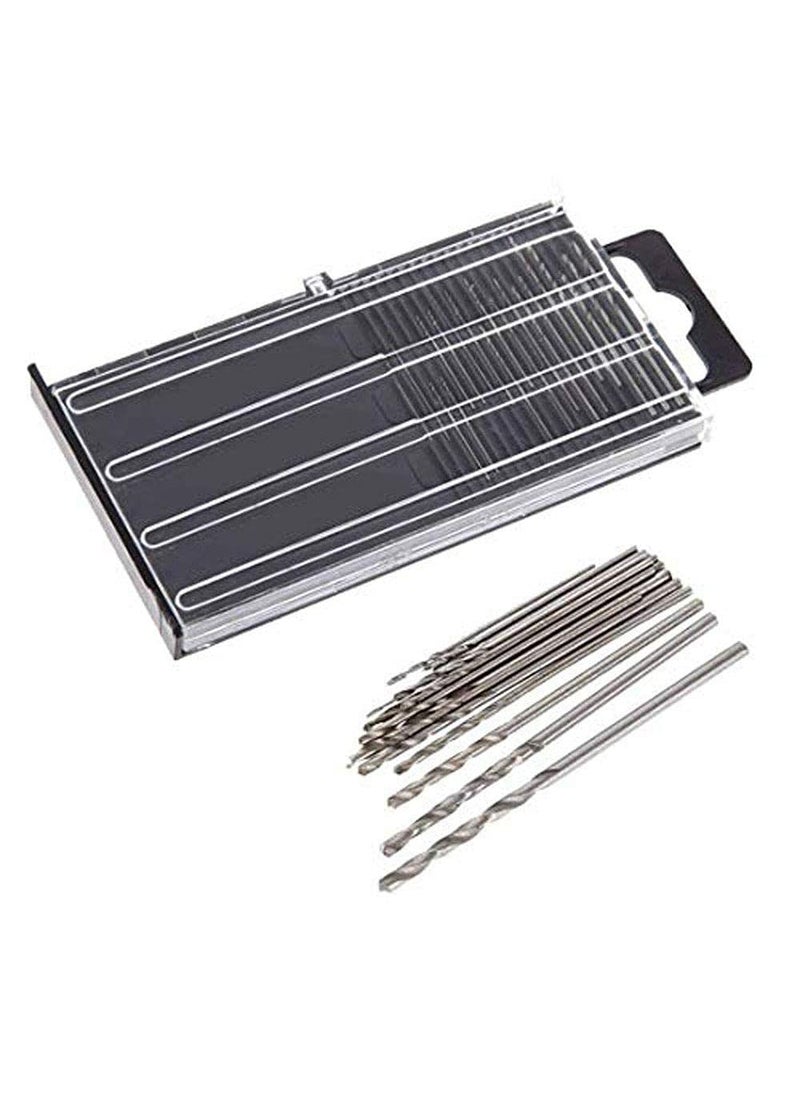 DIY Crafts DIY DIYC15871 Crafts Tiny Small Drill Bits0 16mm Numbered Sizes High Speed Steel HSS Wire Gauge Pack of 2 Pcs Small Drill Bits  - Image 1