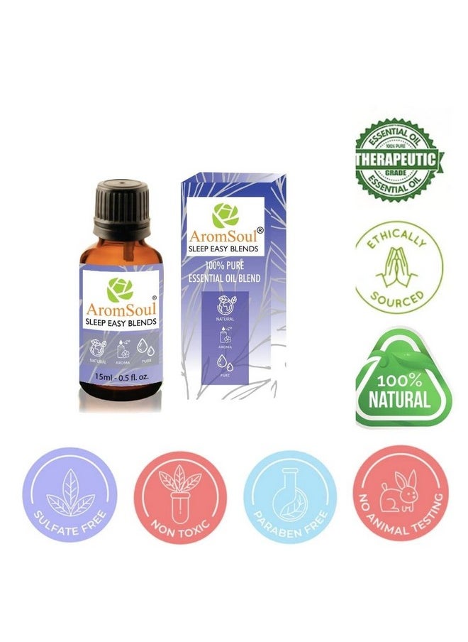Aromsoul Sleep Easy Essential Oil Blend 15 Ml  - Image 2