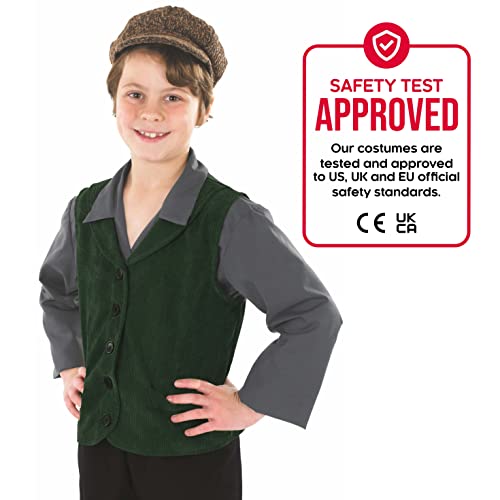 fun shack Colonial Costume for Boys, Kids Victorian Pioneer Outfit, Historical Boy Costume for Dress Up, X-Large - Image 4