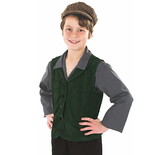 fun shack Colonial Costume for Boys, Kids Victorian Pioneer Outfit, Historical Boy Costume for Dress Up, X-Large - Image 2