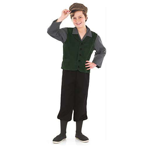 fun shack Colonial Costume for Boys, Kids Victorian Pioneer Outfit, Historical Boy Costume for Dress Up, X-Large - Image 1