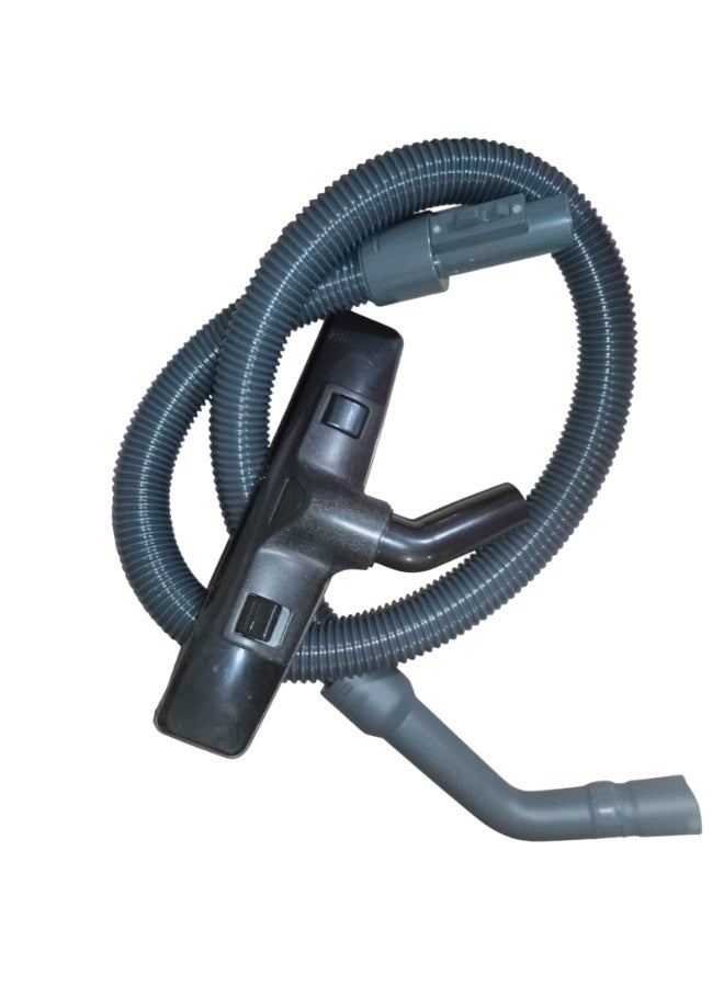 طقم مكنسة مستورد يتكون من قطعتين خرطوم  وفرشة متوافق مع بعض مكانس هيتاشي - Image 1