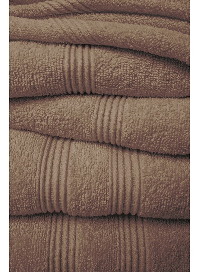 La'Marvel 2 Pieces Bath / Sheet / Pool Towel by La'Marvel, Affogat 550 GSM 100% Cotton Luxury Home Towels  - Image 5