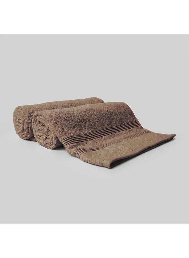 La'Marvel 2 Pieces Bath / Sheet / Pool Towel by La'Marvel, Affogat 550 GSM 100% Cotton Luxury Home Towels  - Image 3