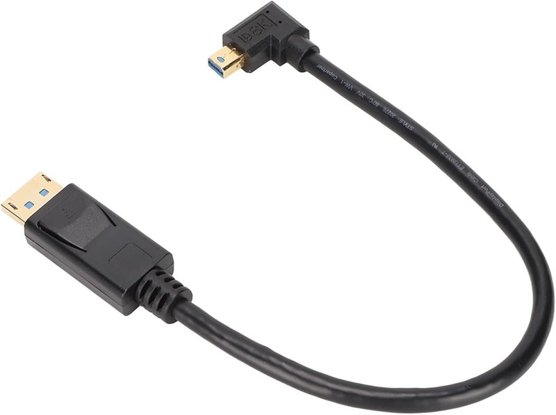 محول FILFEEL لـ MiniDP بدقة 8K 60Hz 4K 144Hz ثنائي الاتجاه، مائل بزاوية 90 درجة إلى اليمين - Image 3