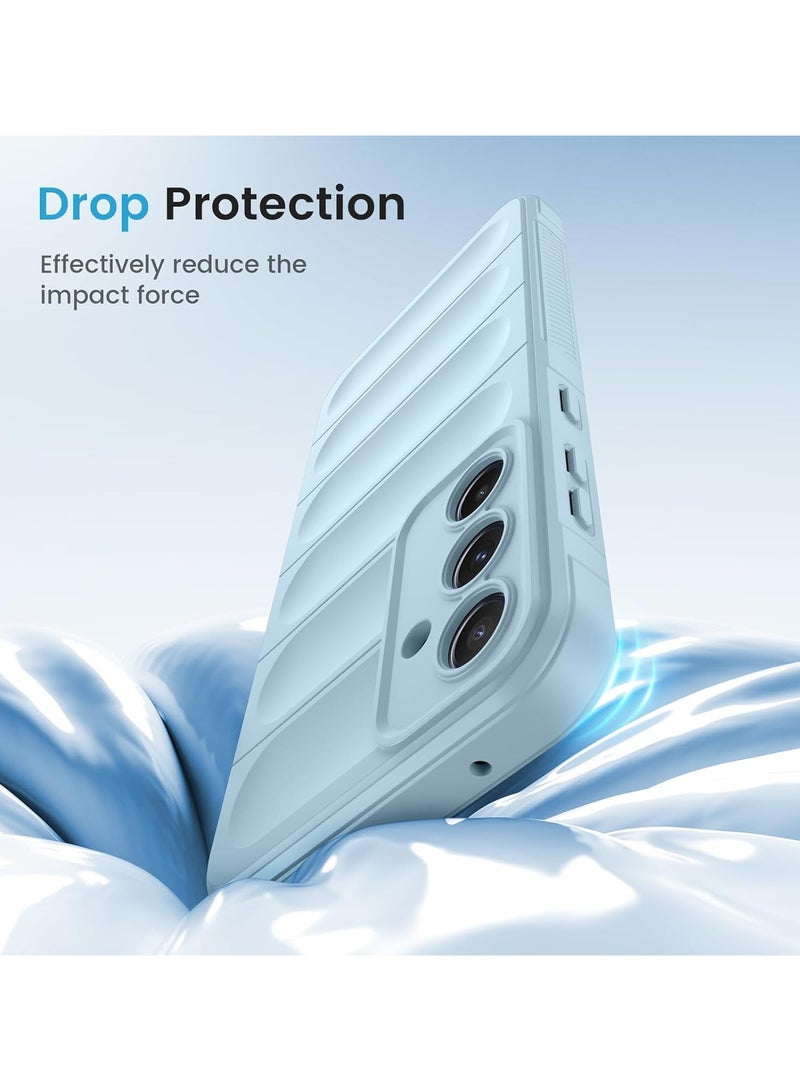 general For Samsung Galaxy A55 5G Case [3D Ergonomic Design], Rugged Thin Soft TPU Shockproof Cover for Samsung Galaxy A55, with Non-Slip Textured Side Frames and Soft Microfiber Lining - Image 4