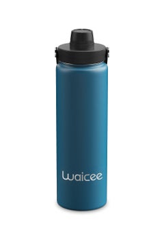 WAICEE Waicee Waterbottle 210z Charcoal Blue 650ml  - Image 1