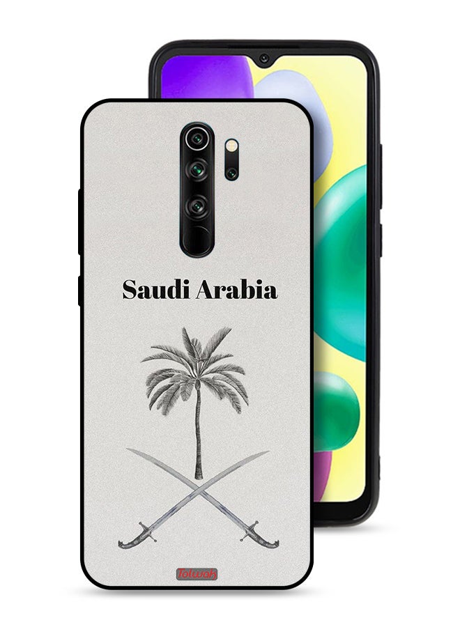 Tolwak غطاء حماية لهاتف Xiaomi Redmi Note 8 Pro - فن علامة المملكة العربية السعودية - Image 1
