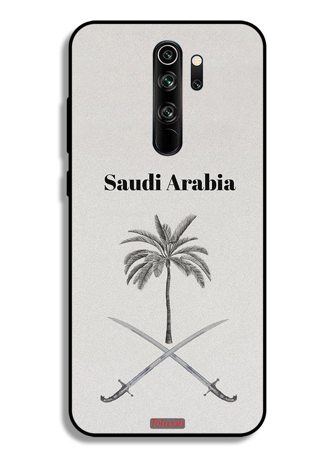 Tolwak غطاء حماية لهاتف Xiaomi Redmi Note 8 Pro - فن علامة المملكة العربية السعودية - Image 2