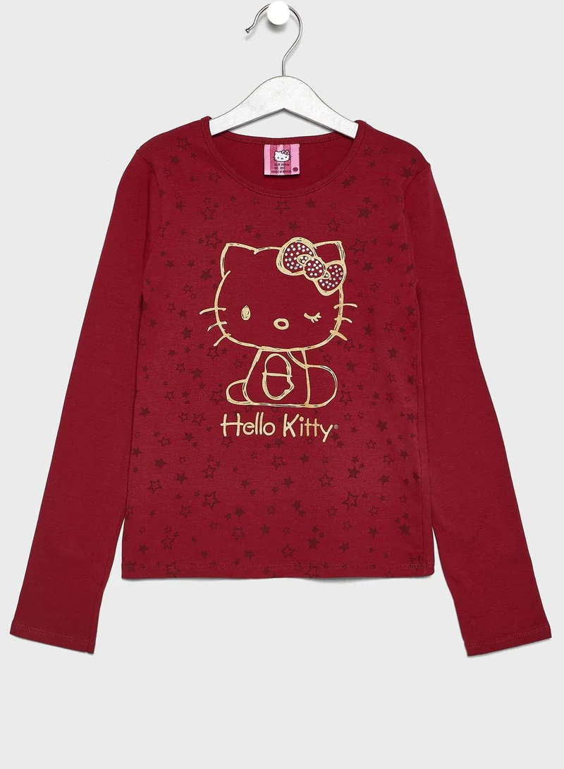 Hello Kitty Kids Logo T-Shirt