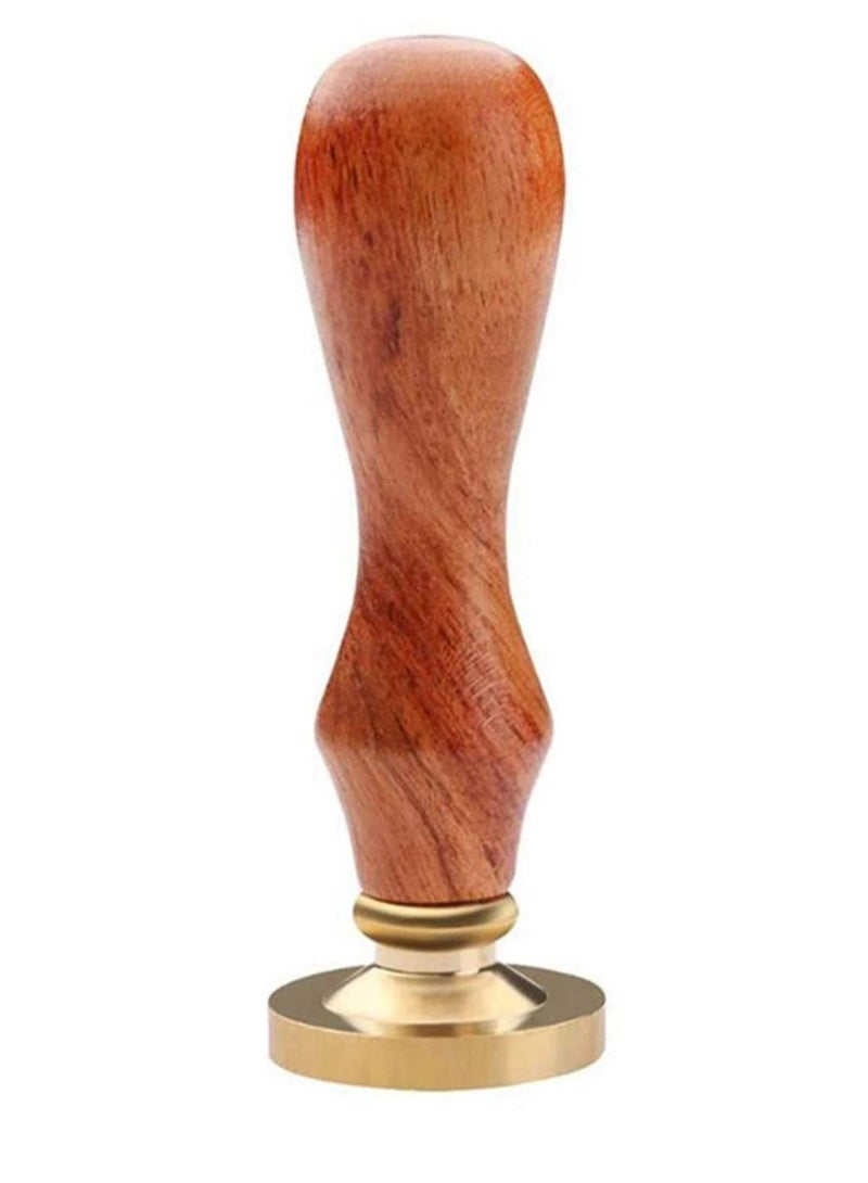 SOLARAE Wax Seal Stamp Elegant Rose Brass Heads and Classic Wooden Handle Sealing Sticks for Invitations Cards Wedding - Image 1