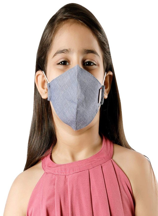 MAPLE MP-006 Anti-Pollution 3 Layer Filtration System Cotton Protective Kid Mask Washable And Reusable Face Mask For Kids Boys And Girl Unisex Multi Colour Assorted - Image 4