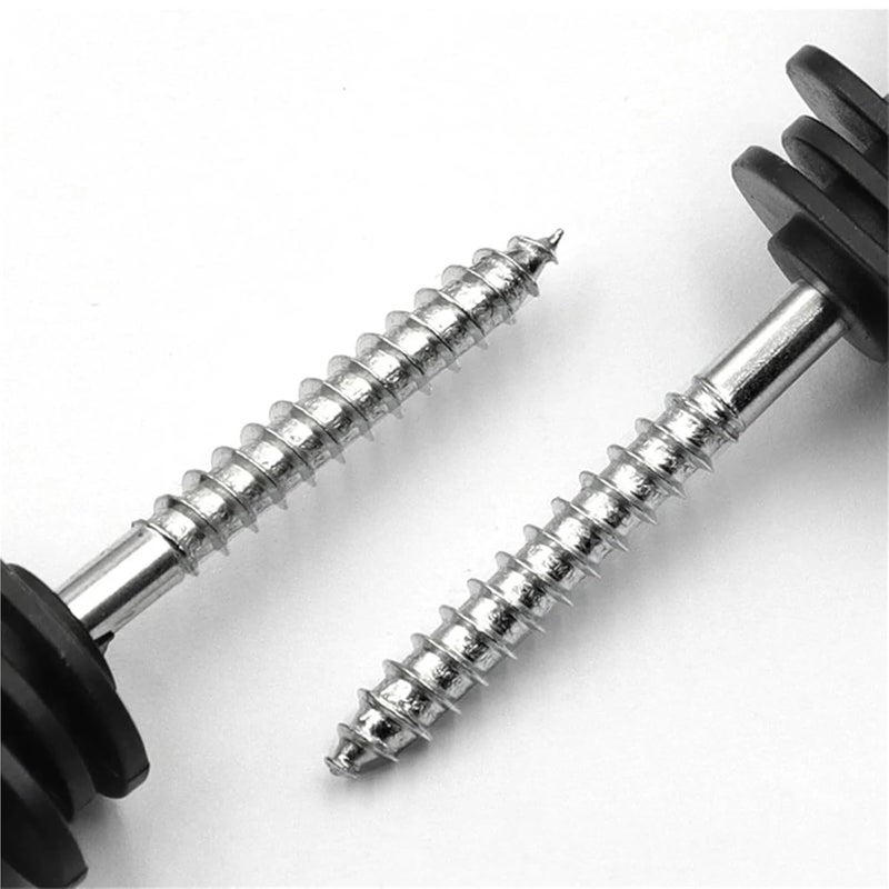 100 Pcs Black Fence Wire Insulator For Electric Livestock Animal Fence Connection Tool - Image 5