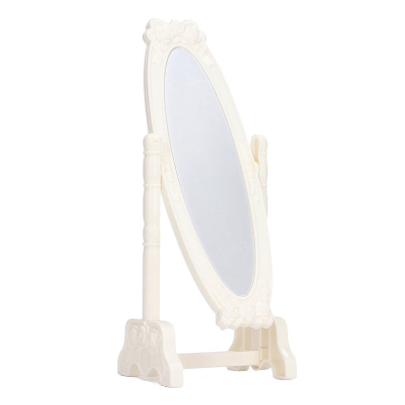 1:12 Scale Dollhouse Floor Mirror Miniature Floor Standing Mirror Dollhouse Decoration Pretend Play Accessory - Image 2