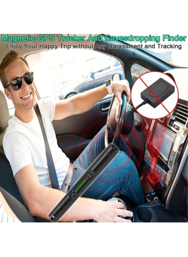 Boyi Hidden Camera Detectors, Bug Detector Anti Spy Detector RF Detector Signal Scanner GPS Tracking Listening Device Finder with 12 Levels Sensitivity and 4 Professional Modes for Travel, Home - Image 4