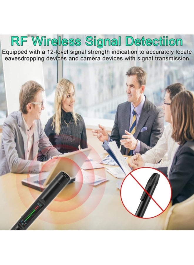 Boyi Hidden Camera Detectors, Bug Detector Anti Spy Detector RF Detector Signal Scanner GPS Tracking Listening Device Finder with 12 Levels Sensitivity and 4 Professional Modes for Travel, Home - Image 5