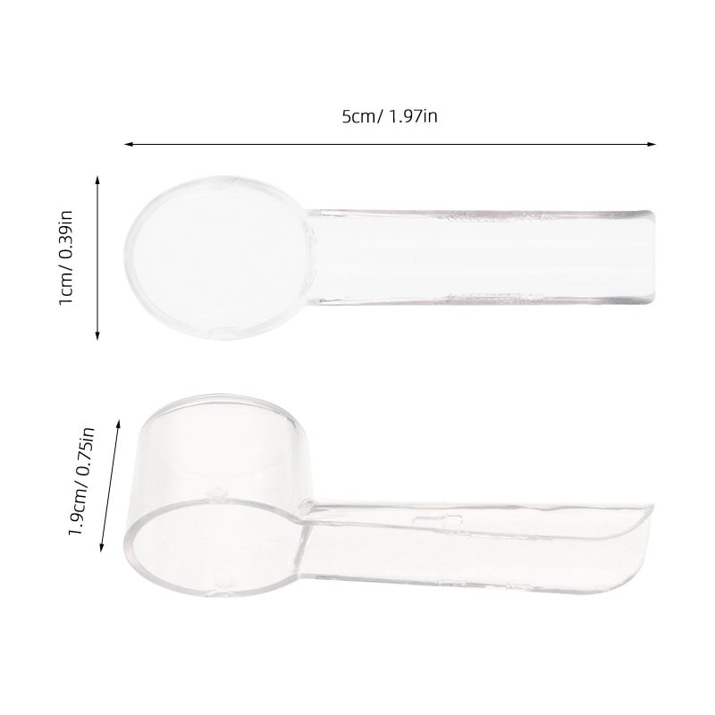10 Pcs Electric Toothbrush Caps Dustproof Covers Reusable Travel Protection Cover - Image 3