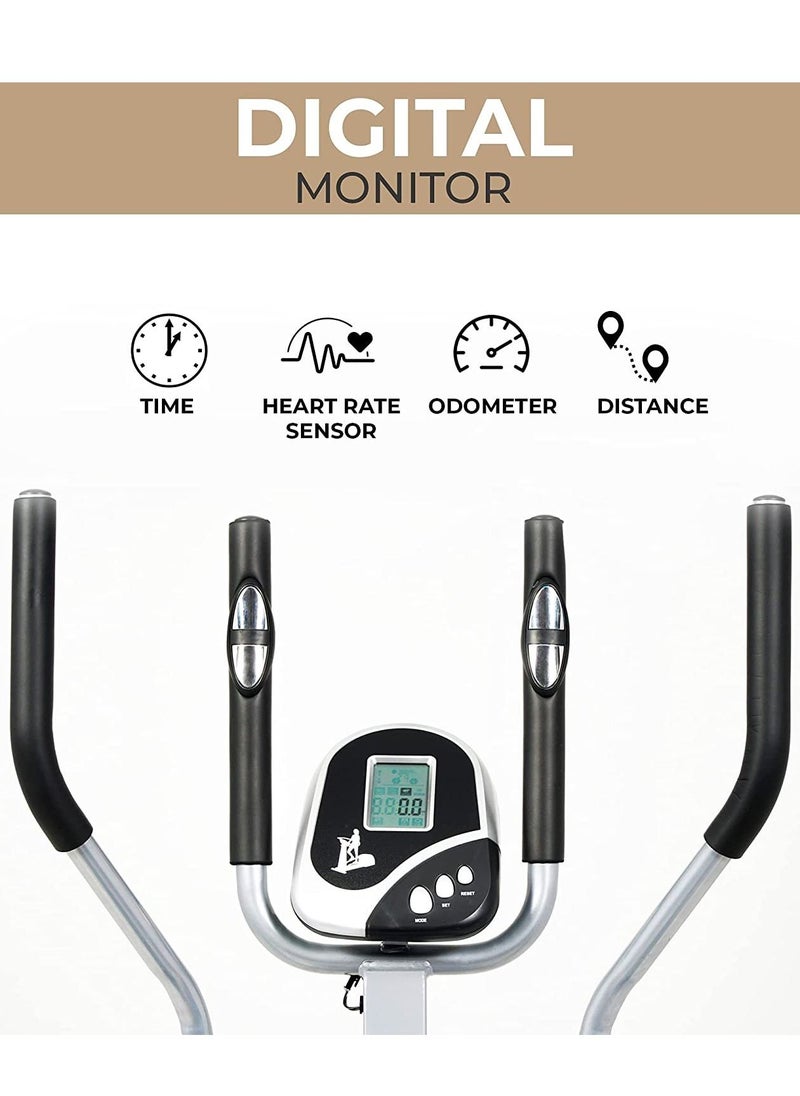 Sky Land - 2 In 1 Elliptical Cross Trainer Exercise Bike - Image 1