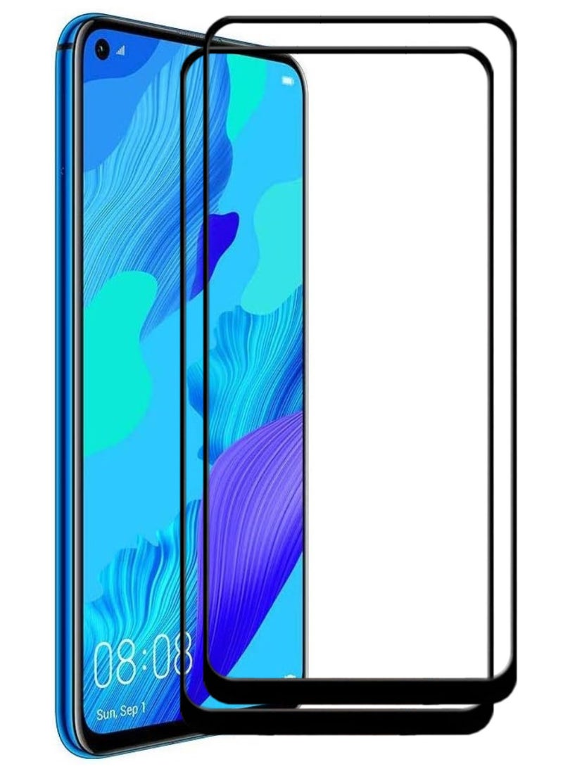 ACLIX 2 Pieces Antistatic ESD Dustproof Premium Quality High Definition Tempered Glass Screen Protector Designed For Huawei nova 5T - Image 1