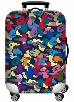 Polyester Luggage Cover Protector Travel Luggage Elastic Cover Washable Suitcase Cover Luggage Sleeve