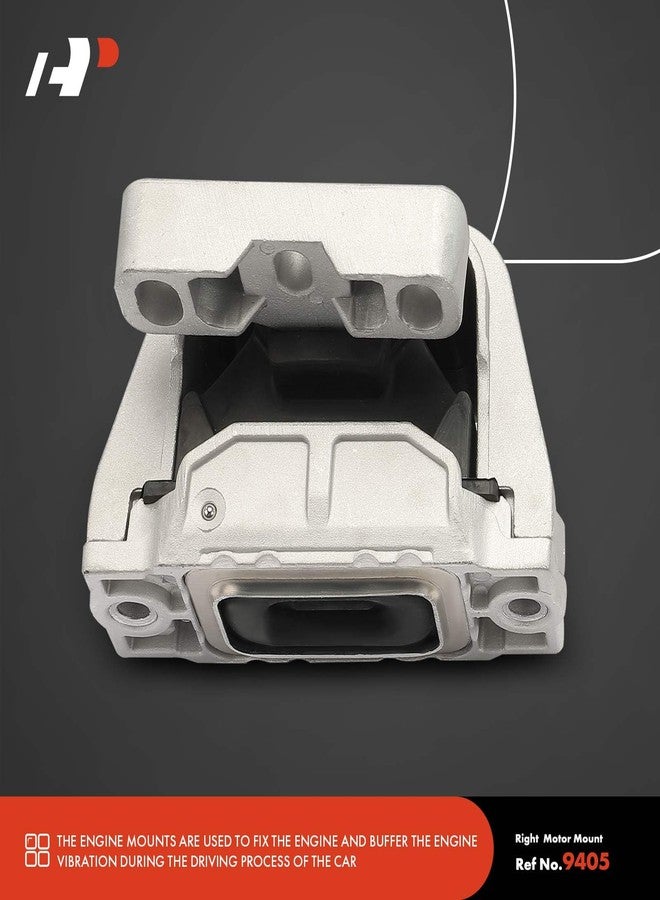 A-Premium Engine and Torque mount Replacement for Audi TT Quattro 2008-2009, 3.2L, Coupe Automatic Transmission, Set of 6 - Image 5